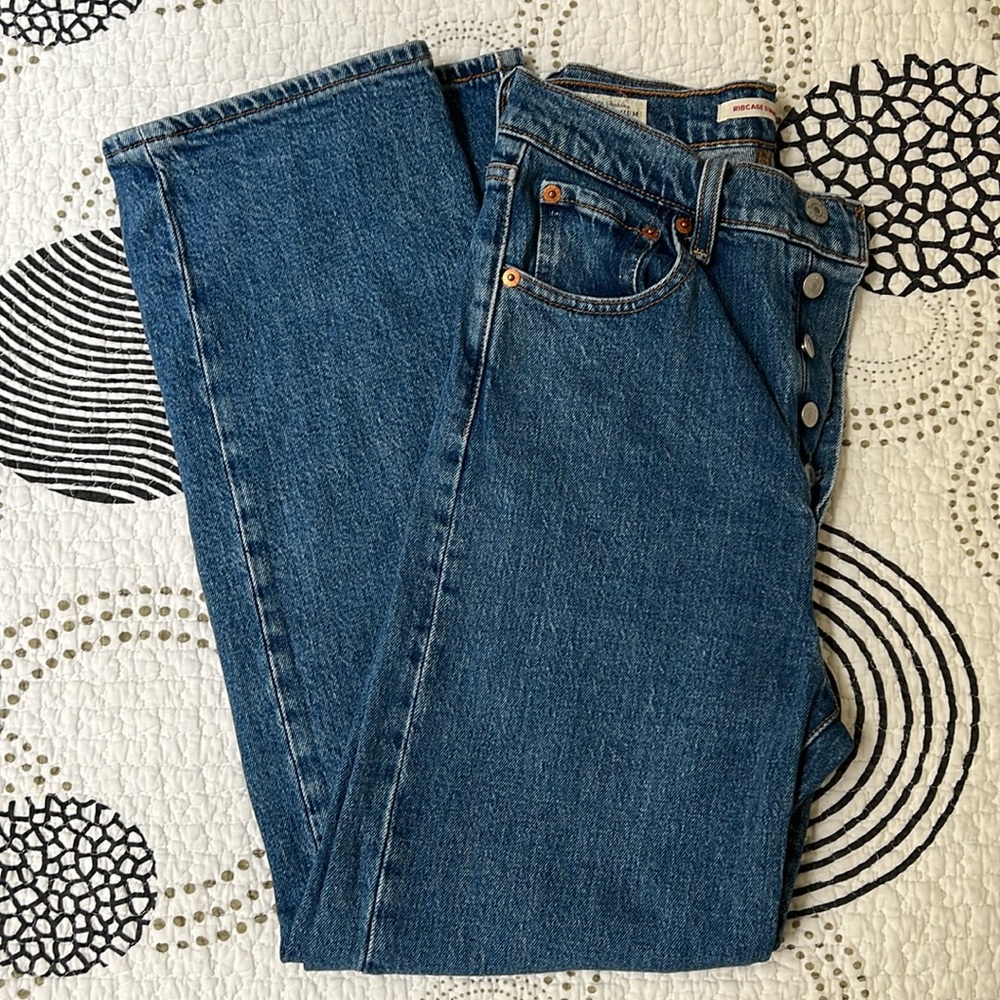 Levi’s Ribcage Straight Ankle Jeans